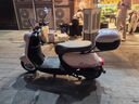 小刀电动车 60V20Ah铅酸电动摩托车智荟蓝牙解锁72V电摩踏板电瓶车 72V/尾箱-海雾蓝-续航约100KM 实拍图