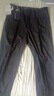恒源祥厚款羊毛西裤男 秋冬季中老年商务休闲免烫防皱直筒宽松西装长裤 黑色【单褶宽松款】 32 (2.5尺腰围) 实拍图