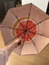 蕉下（beneunder）防紫外线遮阳伞三折双层黑胶晴雨伞防晒伞BM664嬉柚 实拍图