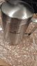 金钥匙304不锈钢带盖双层隔热水杯500ml茶杯防烫男女办公杯GK-SB500G-Z 实拍图