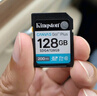 金士顿（Kingston）128GB SD存储卡 U3 V30 相机内存卡 高速sd卡大卡 4K超高清拍摄 读速170MB/s 写速90MB/s 实拍图