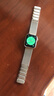 古美适用于苹果s11手表ultra2表带s10磁吸s9金属iwatch s8不锈钢防刮apple watch腕带ultra米兰尼斯 钛金色【编织磁吸款】 38/40/41mm 实拍图