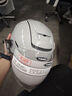 野马（YEMA）3C认证电动车头盔男女摩托车半盔冬季保暖四季通用双镜片0感天窗电瓶车安全帽370S 冷淡灰配极光长 实拍图
