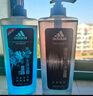 阿迪达斯 （adidas）男士沐浴露三合一套装 游泳去氯海盐清爽持久留香 热情+冰点1.2L 实拍图