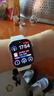 Apple/苹果 Watch Series 10 智能手表GPS款42毫米玫瑰金色铝金属表壳淡桃粉色运动型表带S/M MX1R3CH/B 实拍图