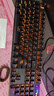 雷柏（Rapoo） V500PRO单光版 有线背光机械键盘 104键全尺寸游戏电竞笔记本电脑办公吃鸡全键无冲键盘 黑轴 实拍图