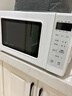 美的（Midea）变频小清新微波炉 液晶屏幕 磨砂面板 小型20L家用 匠心工艺（PM2002） 实拍图