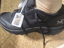 ARC'TERYX始祖鸟 AERIOS FL GTX 覆盖防水 男子 徒步鞋 BLACK/PILOT/黑色/航空灰 6.5 实拍图