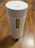 飞利浦（PHILIPS）烧水杯便捷式屏显玻璃养生杯电热水杯居家旅行专用保温杯支持定制 【初级版-304内胆】初雪白400ml 实拍图