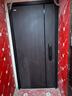 欧帝乐（OUDILE）松雅木纹甲级防盗门入户门+新式隐藏加高门楣+暗铰链+可视猫眼锁 实拍图
