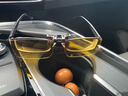 趣行上翻式夹片墨镜 夜用驾驶镜防远光灯炫目 骑行近视镜夹片 黄色 实拍图