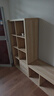 宜家（IKEA）KALLAX卡莱克书架家用书柜置物架落地靠墙柜客厅储物收纳 橡木色77x147cm 实拍图