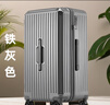 SGG行李箱女大容量拉杆箱旅行箱万向轮加厚轻便密码箱 拉链冰川兰 24英寸 陆地交通 实拍图