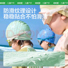 Kocotreekk树儿童泳帽防水不勒头硅胶游泳帽女童男童护耳泡泡帽 晴山蓝 实拍图