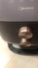 美的（Midea）空气炸锅可视大视窗 家用免翻面经典旋钮 烤箱蒸烤炸一体多功能 实用大容量5.3L 金属腔体KZE538J5 实拍图