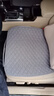 怡揽汽车坐垫四季通用亚麻纤维麻防滑免绑单垫座垫屁垫清凉透气三件套 典雅灰-麻-单片 实拍图