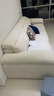 美柏云朵沙发布艺客厅奶油雪尼尔家用中古风沙发床两用太空云功能沙发 尊享版2.75米（无重力坐感+app语音控制） 【RM系列 | 抗螨抗菌猫抓布】 实拍图