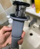 九牧（JOMOO）翻版直排式三溢水口双重密封防臭下水套装91206-1C-1 实拍图