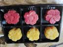 展艺月饼6连吸塑盒 中秋雪花酥糖果饼干烘焙包装空盒子白卡纸袋礼盒 实拍图