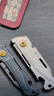 三刃木钥匙刀迷你小刀随身折叠刀便携开刃锋利开箱刀多功能钥匙扣4113 4113SUX-SB 实拍图