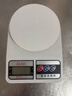 厨房秤克称电子厨房秤咖啡秤烘焙秤称重克称茶叶秤珠宝秤台秤家用电子秤厨房秤高精度称重克重秤 雅致白-电池款5kg/1g 实拍图