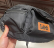 Lee户外运动男士斜挎包2025新款单肩包男胸包大容量挎包通勤腰包背包 黑色（搭配礼盒 更有心意） 实拍图