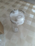 特百惠（Tupperware）晶彩400ML塑料杯男女士学生夏季运动水杯子户外便携大容量 珍珠白 实拍图