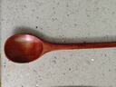 Edo长柄搅拌勺 加长柄韩式料理煮饭烹饪汤勺甜品咖啡木质荷木搅拌勺 实拍图