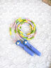 安踏竹节跳绳儿童3-6岁幼儿园专用初学小学生考试竞速运动不打结绳子 蓝莓蓝【拇指定位/可写名字】赠收纳袋 实拍图