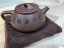藏壶天下宜兴紫砂壶纯手工刻绘茶壶石瓢壶家用功夫泡茶壶茶具兰趣石瓢壶 兰趣石瓢（单壶） 210ml 实拍图