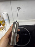 CLITON 电动打奶泡器咖啡奶泡机家用牛奶打泡器不锈钢手持搅拌打蛋器 实拍图