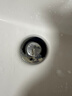 潜水艇（Submarine）洗手盆漏水塞洗脸盆下水器洗手池塞子按压式弹跳芯防臭过滤器京 【银色】黄铜弹跳水塞(小盖) 实拍图