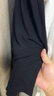婧麒孕妇秋衣秋裤套装磨毛保暖内衣秋冬季哺乳睡衣产后打底衫月子服女 黑色套装【修身美体 双面锁温】 L[建议105-120斤] 实拍图