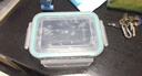 Glasslock进口钢化玻璃保鲜盒上班族带饭微波炉加热便当盒大容量饭盒1100ml 实拍图