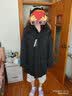 君羽羽绒服男女中长款800高蓬工装服派克服加厚防水鹅绒服 黑色 【800蓬白鹅绒】抗寒-35℃ L | 充绒量340g 实拍图
