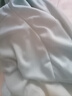 冰丝速干t恤男士大码短袖夏季运动透气凉感网眼体恤上衣服男SJ 绿色 4XL 实拍图