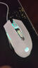 惠普（HP）M220游戏鼠标USB有线鼠标自定义宏驱动2400DPI吃鸡LOL鼠标电竞游戏鼠标 白色 冰蓝光 有声版 实拍图