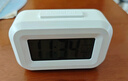 四万公里闹钟学生专用多功能电子起床神器 智能时钟表 强力叫醒闹铃 白色【充电款】智能语音播报+夜光显示 实拍图