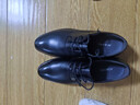 奥康（Aokang）皮鞋男英伦风秋季男鞋系带商务正装鞋男士低帮鞋子 黑色45码 实拍图