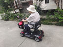 凤凰（Phoenix）老年代步电动车四轮老人四轮车家用可折叠助力车代步车 【01S】20ah锂电+约70里+350W 实拍图