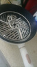 美的（Midea）电炒锅 电煮锅 电蒸锅家用电火锅电热锅多功能4L小电锅煎炒炖煮泡面不沾多用途锅HGE2811C 配蒸片 实拍图