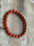 石玥珠宝精品7-8mm凉山南红玛瑙手串本命年转运珠手链男女士款礼物 实拍图