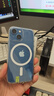 绿联 适用苹果13mini手机壳iPhone13mini磁吸壳 MagSafe无线充电 防摔抗指纹 全包超薄保护套 透明  实拍图