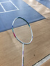 威克多（VICTOR）胜利羽毛球拍全碳素高磅铁锤TK-HMRLEX/AM /5U珍珠白 穿线拍 实拍图