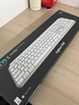 罗技（Logitech）无线键盘MX Keys S蓝牙键盘Keys升级版 高端办公键盘无线键鼠套装 全尺寸家用充电背光 宏自定义 MX Keys S白色（Keys升级版） 实拍图