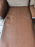 朗格沙发垫夏季沙发凉席坐垫竹纤维沙发套罩2025新款轻奢高级感盖布 竹纤维-檀棕 70cm*180cm （大两人位） 实拍图
