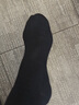 一宅一物袜子女纯棉100%加厚中筒袜纯色10A抗菌吸汗冬季透气百搭简约长筒 实拍图