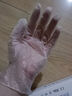 英科医疗一次性医用手套PVC防护手套 清洁洗碗家务食品级手套 小号S码 实拍图
