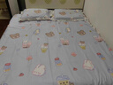 多喜爱全棉床上四件套 双人纯棉被套床单床笠款床上用品套件1.5米床203*229cm 实拍图