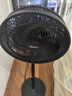美的（Midea）【超级单品】七叶轻音立式电风扇家用柔风落地扇台式桌面小型风扇大风量节能摇头宿舍电扇 SAF30AB 实拍图